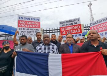 Organizaciones de Santo Domingo Norte exigen verdaderas medidas seguridad ciudadana