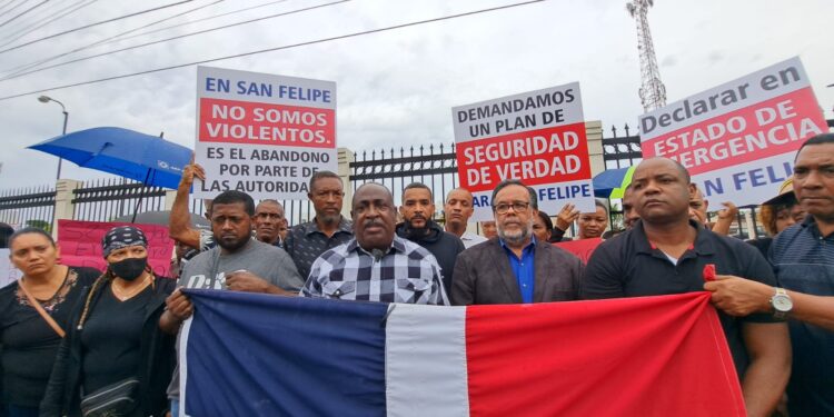 Organizaciones de Santo Domingo Norte exigen verdaderas medidas seguridad ciudadana