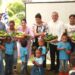 Autoridades del gobierno encabezan lanzamiento de proyecto de Huertos Infantiles en Caipi
