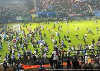 Al menos 174 fallecidos durante un partido de fútbol en  Indonesia