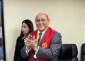 Otorgan título de Doctor Honoris Causa al profesor Rafael Santos Badía
