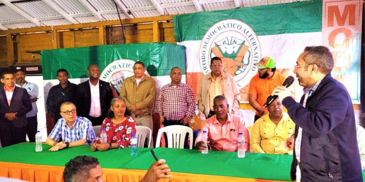 Partido MODA juramenta su nueva Dirección Municipal en Villa Hermosa de La Romana