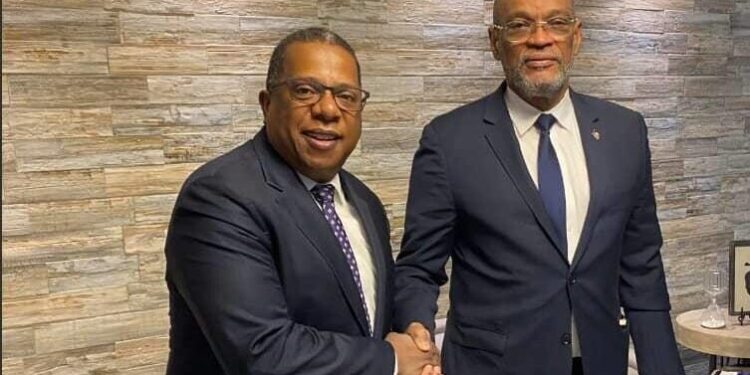 Delegación de EEUU se reúne en Haití con Ariel Henry para abordar petición de ayuda