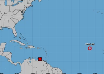 Vaguada provocará esta tarde aguaceros y tronadas aisladas en algunas localidades