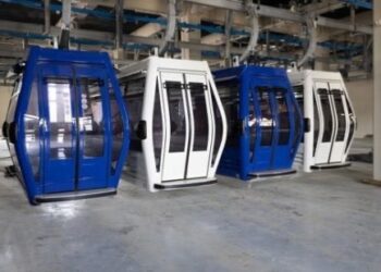 Comienzan a llegar las cabinas del Teleférico de Los Alcarrizos