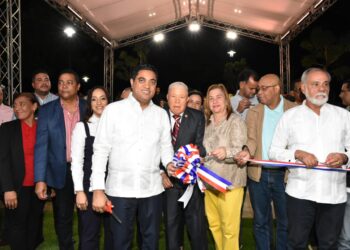 Alcaldía de La Vega inaugura Parque de la Salud Don Hugo Estrella