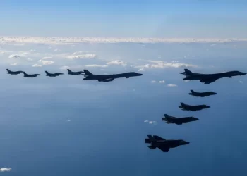 Corea del Sur y Estados Unidos realizaron nuevas maniobras aéreas en respuesta al lanzamiento del misil balístico