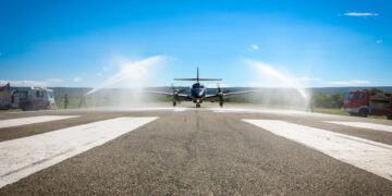 Pedernales recibe primer vuelo doméstico desde La Isabela-El Higüero a Cabo Rojo