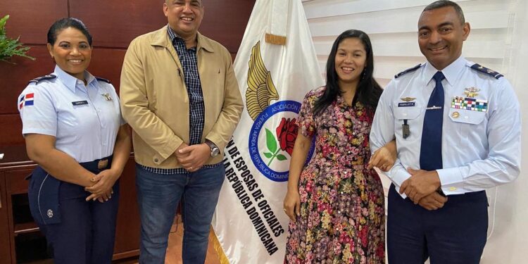 AEOFARD coordina nuevos proyectos con el representante del Agregado de Defensa, Militar, Naval, Aeréo y Policial