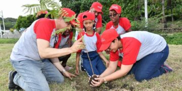 DOMICEM reafirma compromiso con el medio ambiente y realiza jornada de reforestación