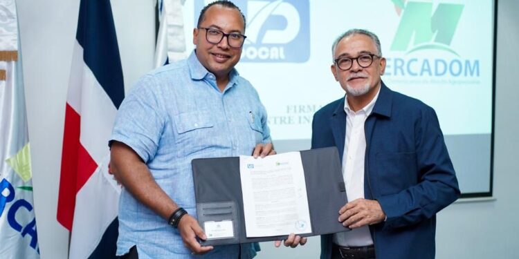 Mercadom e INDOCAL acuerdan fortalecer la calidad de los productos agropecuarios en los mercados públicos