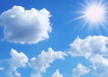 Mayormente soleado y ocasionales ráfagas de viento