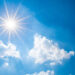 Meteorología pronostica cielo soleado con nubes dispersas