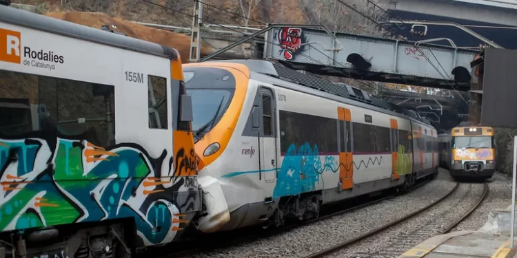 Un choque de trenes dejó al menos 155 heridos cerca de Barcelona