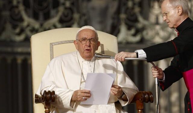 El papa Francisco dijo que en Ucrania se repite la historia del exterminio judío