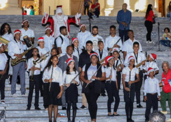 Los jardines del Palacio Nacional han recibido más de 2,700 personas en Navidad