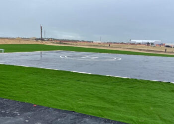 Presidente Abinader inaugura helipuerto de Manzanillo