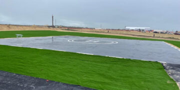 Presidente Abinader inaugura helipuerto de Manzanillo