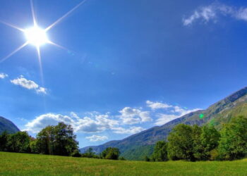 Ambiente soleado y escasas lluvias para este jueves