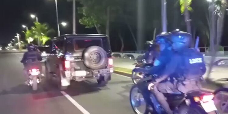 Director de la Policía Nacional continúa dando respaldo a los patrullajes preventivos