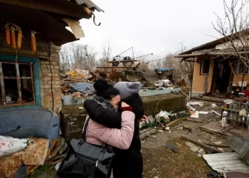 Rusia lanza un bombardeo masivo de misiles en Ucrania