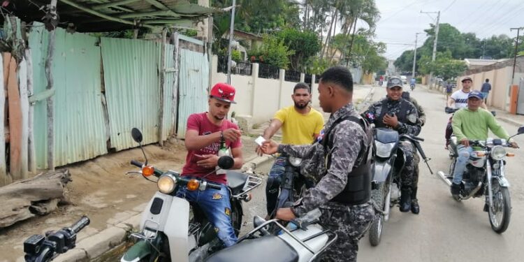 PN mantiene efectivo patrullaje preventivo en Valverde y demás provincias Línea Noroeste