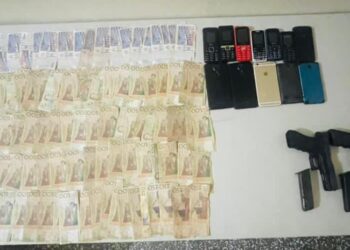 CESFronT detiene nacionales haitianos con armas de fuego irregulares y teléfonos celulares