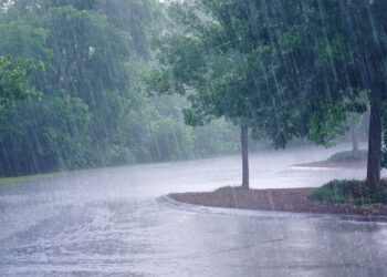 Lluvias débiles por incidencia del viento