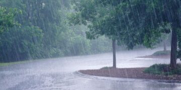 Lluvias débiles por incidencia del viento