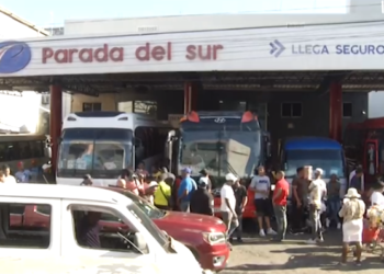 Tímida salida pasajeros en paradas del Sur y Este