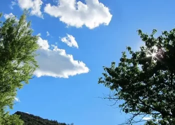 Pocas lluvias sobre el país y temperaturas agradables ligeramente calurosas durante el día