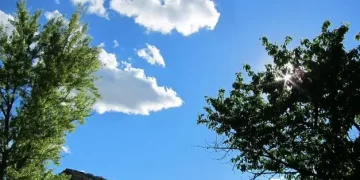 Pocas lluvias sobre el país y temperaturas agradables ligeramente calurosas durante el día