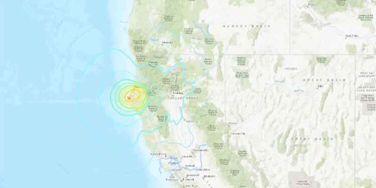 Un terremoto de magnitud 6.4 sacude el norte de California