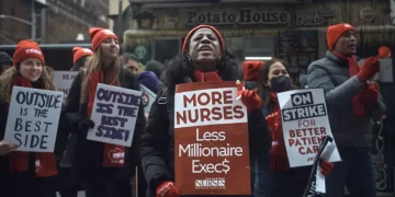 Enfermeras de 2 hospitales de Nueva York regresan al trabajo