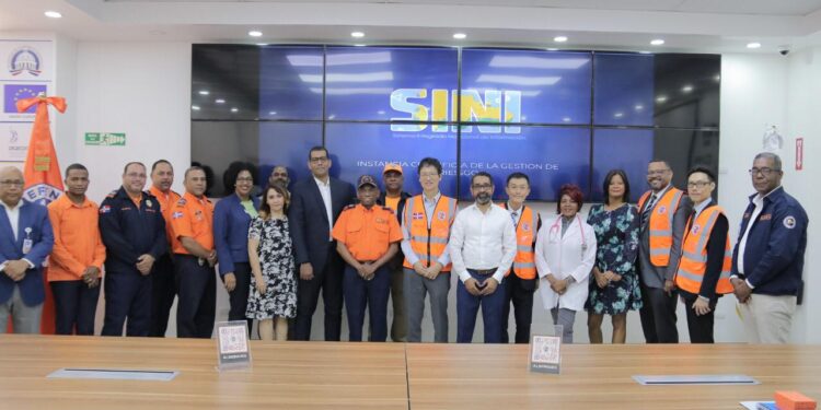 Embajador de Japón en RD resalta avances de la CNE y DC en materia de Gestión de Riesgos