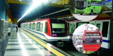 ¿Sabes el horario del Metro-Teleférico y OMSA este Nuevo Año?