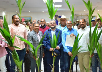 FEDA inicia Plan de Relanzamiento del Sector del Coco con entrega de más de 90 mil plántulas