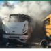 DGM desmiente autobuses afectados por incendio en Bávaro pertenezcan a institución