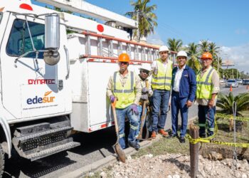 Edesur continuará iluminando el malecón de Santo Domingo