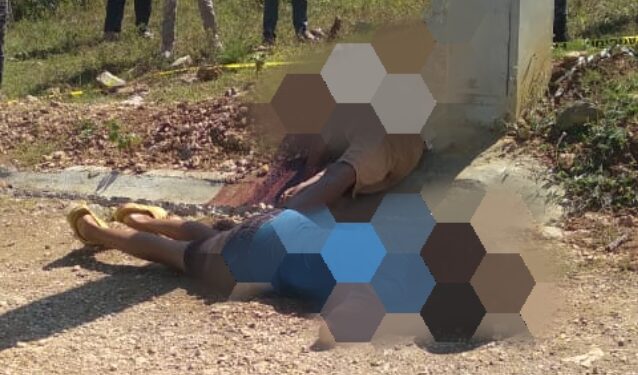 Encuentran dos jóvenes muertos en Pedro Brand