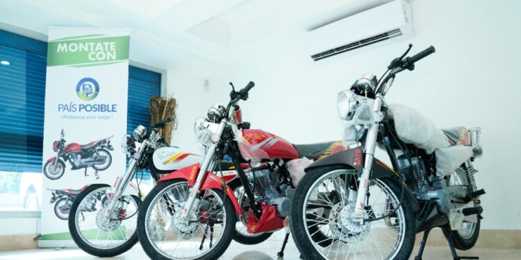 Partido País Posible (PPP) anuncia rifa de 100 motocicletas pro recaudación de fondos