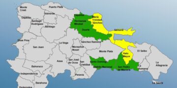 COE pone en alerta nueve provincias por vaguada