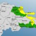 COE pone en alerta nueve provincias por vaguada