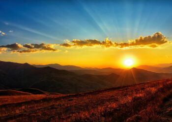Ambiente soleado y de escasas lluvias por la incidencia de sistema de alta presión