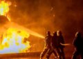 Al menos 15 militares  armenios muertos en el incendio de un cuartel