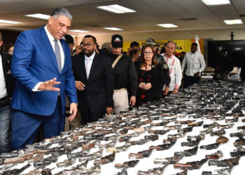 Interior y Policía y Ministerio Público sacan de las calles 503 armas de fuego en Santiago