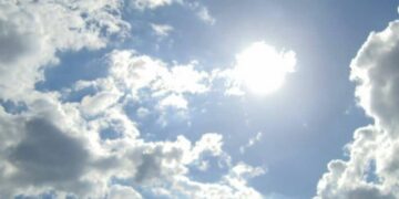 Sistema anticiclónico genera buen tiempo sobre el país