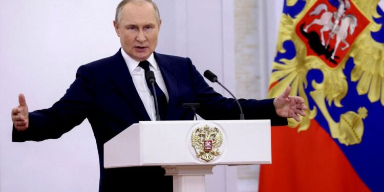 Putin aseguró que mantendrá la invasión de Rusia en Ucrania