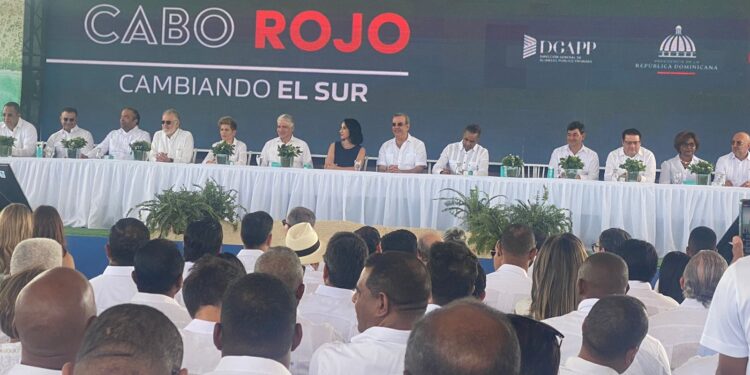 Presidente Abinader encabeza inicio construcción primeros hoteles en Cabo Rojo, Pedernales Pedernales