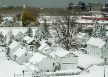 Llega la nieve a Nueva York: Se pronostican hasta cuatro pulgadas de acumulación